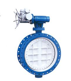 D004金屬硬密封(feng)電動法蘭蝶閥(fa)