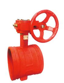 WGGX-16軟(ruǎn)密封溝槽式(shì)蝸輪蝶閥