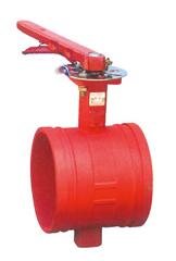 WGLX-16軟密封(feng)溝槽式手柄蝶閥(fá)